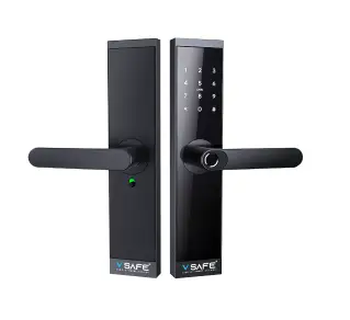 V SAFE DuroSafe smart door lock — fingerprint keypad India